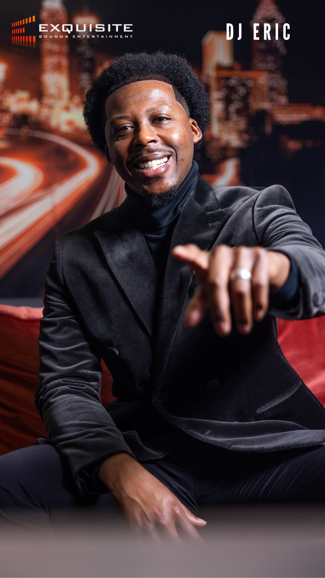 DJ Eric with Exquisite Sounds Entertainment