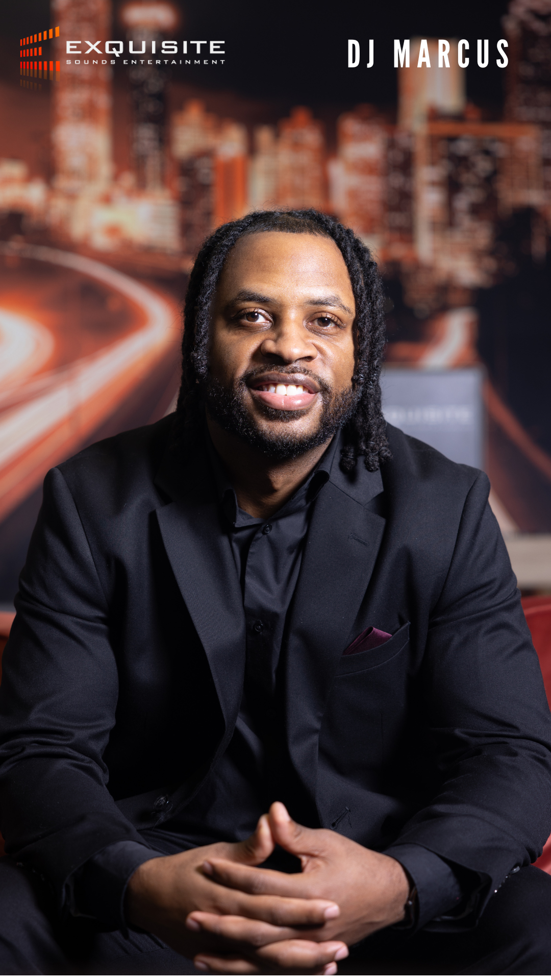 DJ Marcus with Exquisite Sounds Entertainment